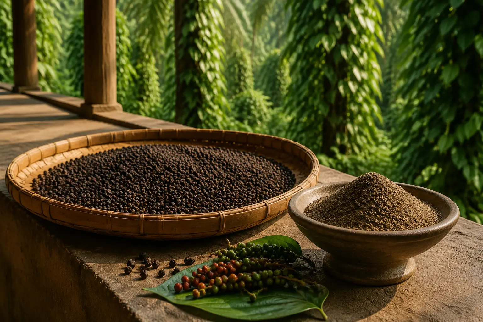 Black Pepper Powder from India